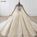 Jancemebr HTL1305 dress wedding gown lace short sleeve long sleeve wedding dresses